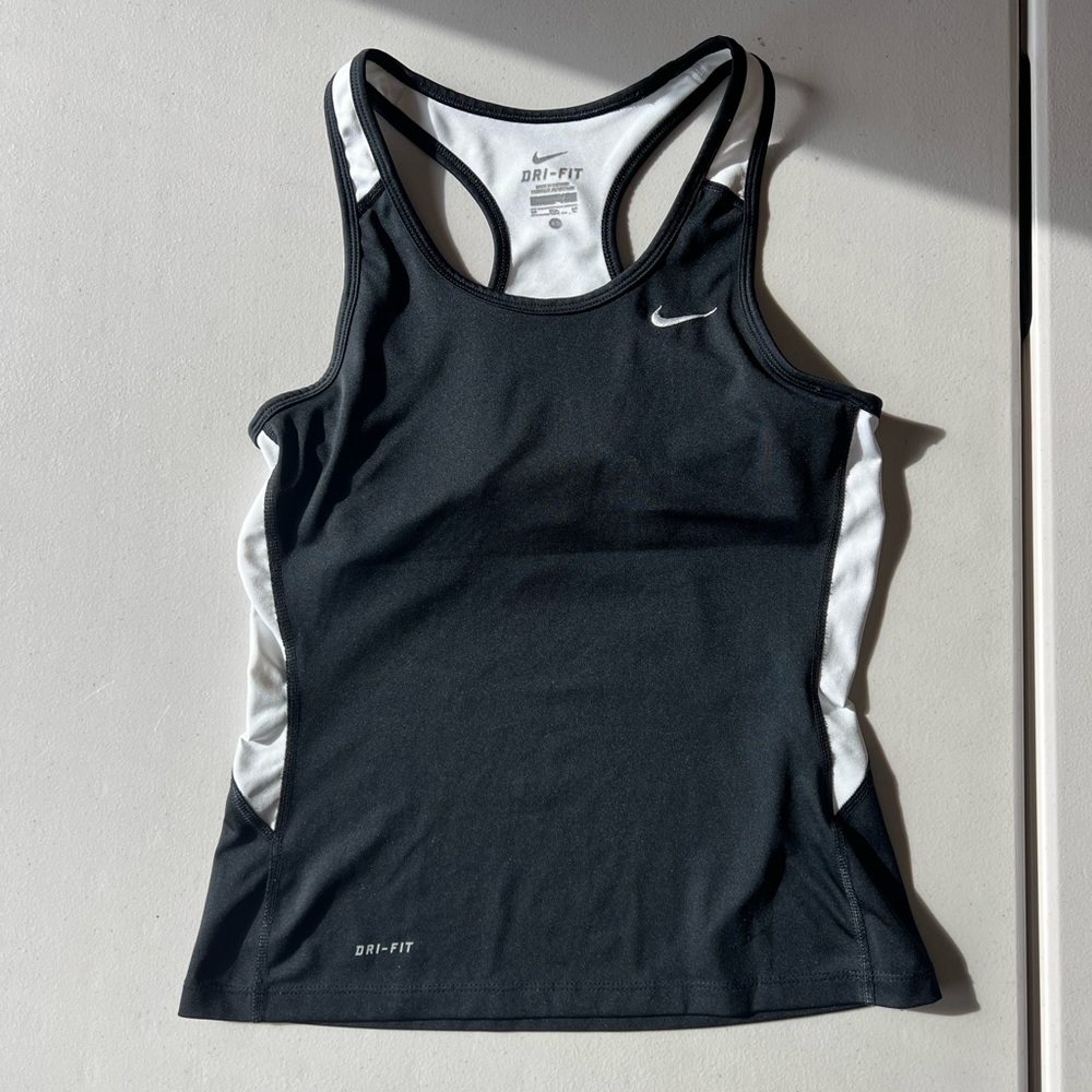 Nike Women’s Dri-FIT Power Race Day Tight Tank Shelf Bra Size XS Activewear - Picture 2 of 5